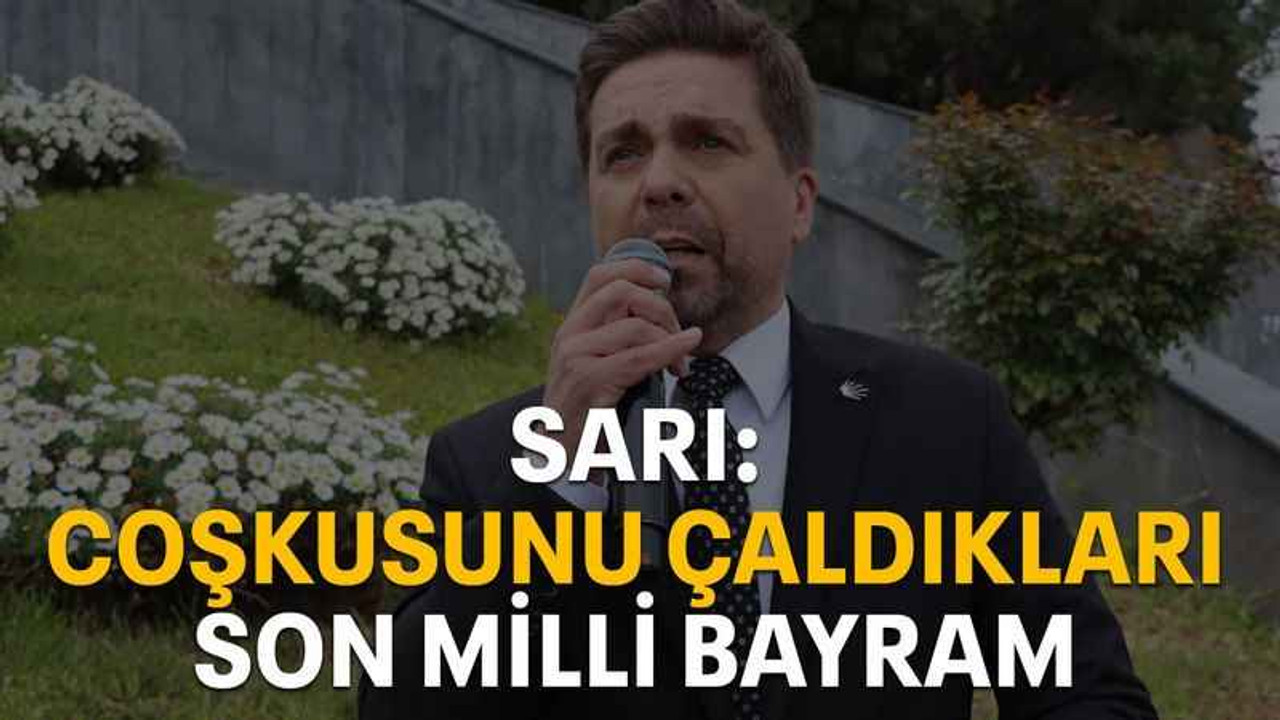 Sarı: Coşkusunu çaldıkları son milli bayram